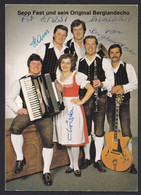 AUSTRIA  ,  MUSIC  ,   SEPP  FAST  BERGLANDECHO  ,    SIGN   ,  OLD  POSTCARD - Leibnitz