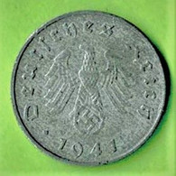 ALLEMAGNE / 10 REICHSPFENNIG  / 1941 J / ZINC - 10 Reichspfennig