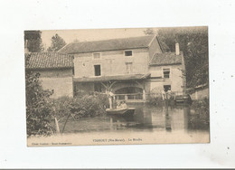 VIGNORY (HAUTE MARNE) LE MOULIN  (HOMME ET ENFANTS DANS BARQUE) 1915 - Vignory