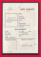 Carte D'identité Française Vierge - Decrees & Laws