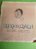 Catalogue Publicitaire/ BEBE-CONFORT/ Articles Pratiques Pour Le Confort Et L'Hygiène Des Enfants/ Vers 1950-60  PARF234 - Accessories