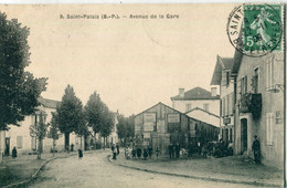 64 - Saint Palais : Avenue De La Gare - Saint Palais