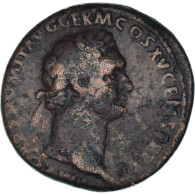 Monnaie, Domitien, Dupondius, 88-89, Rome, TB+, Bronze, RIC:645 - The Flavians (69 AD To 96 AD)