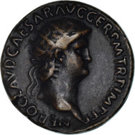 Monnaie, Néron, Dupondius, 64-65, Rome, Extrêmement Rare, SUP, Bronze, RIC:190 - Les Julio-Claudiens (-27 à 69)