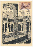 FRANCE - Carte Locale - Journée Du Timbre 1963 - Poste Gallo-romaine - VIENNE - 16/3/1963 - Dag Van De Postzegel