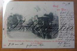 Wien II. K.k Prater 5/1 -54 A / 12-1-N  15-07-1899 !Kaltenleutgeben Radfahr-Rennbahn.Wieler Piste.n°573 Edit. Ledermann - Grez-Doiceau