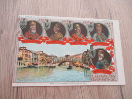 CPA Italie Italia Litho Avant 1906 Venise Venezia I Suoi 120 Doci N°2 Rialto - Venetië (Venice)