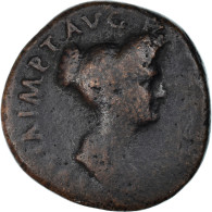 Monnaie, Julia Titi, Dupondius, 80-81, Roma, Rare, TB, Bronze, RIC:394 - La Dinastía Flavia (69 / 96)