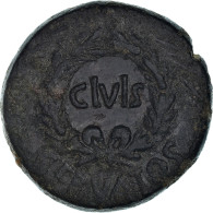 Monnaie, Auguste, Sesterce, Roma, Rare, TTB, Bronze, RIC:374 - Les Julio-Claudiens (-27 à 69)
