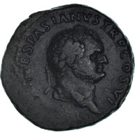 Monnaie, Titus, As, Roma, Rare, TTB+, Bronze, RIC:1036 - The Flavians (69 AD Tot 96 AD)