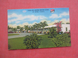 Casa Del Haven Motor Court    - Florida > Fort Myers      Ref 5194 - Fort Myers