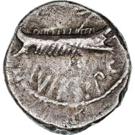 Monnaie, Marc Antoine, Denier, Atelier Itinérant, TB, Argent, Crawford:544/20 - Republic (280 BC To 27 BC)