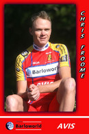 CARTE CYCLISME CHRIS FROOME TEAM BARLOWORLD 2008 - Cycling