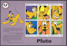 1999	Maldive Islands	3213-3218KL	Disney - Pluto	11,00 € - Disney