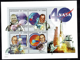 Niger Space 1999  30th Anniversary Of Apollo 11. Glenn, Cooper And Carpenter - Niger (1960-...)