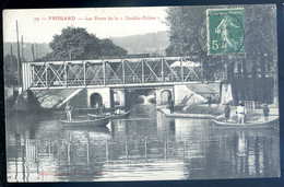 Cpa Du 54 Frouard Les Ponts De La Double écluse     SPT21-16 - Frouard