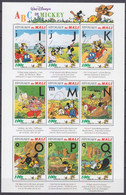 1996	Mali	1631-1639KL	Disney - Mickey Mouse	6,00 € - Disney