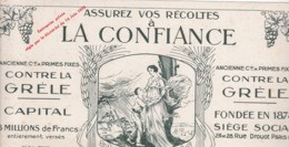 ASSURER VOS RECOLTES A LA CONFIANCE / CONTRE LA GRELE / RARE - Banco & Caja De Ahorros