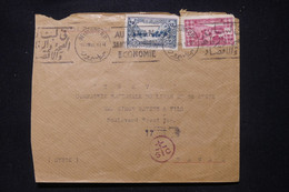 LIBAN - Enveloppe Commerciale De Beyrouth Pour Damas En 1944 Avec Contrôle Postal - L 107395 - Briefe U. Dokumente