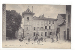 Delcampe - 28447 - Nyon Tour De L'Horloge Animée Enfants Circulée 1919 - Nyon