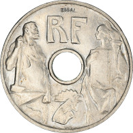 Monnaie, France, Essai De Prouvé, Grand Module, 25 Centimes, 1913, SPL, Nickel - Pruebas
