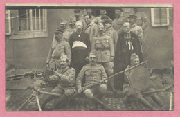 57 - LIXINGEN - LUCY - Carte Photo - Soldats Français - Officiers - Other Municipalities