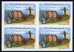 België 3800 ON - Folklore - Asse - Hopduvelfeesten - Bier - Bière - Beer - 2008 - Ongetand - Non Dentelé - Ongetande