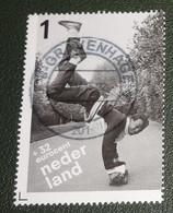 Nederland - NVPH - 3235 E - 2014 - Gebruikt - Cancelled - Kinderzegels - Kinderen Rijksmuseum - Skateboard Vondelpark - Used Stamps