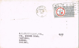 41878. Carta  BAILE ATHA CLIATH (Dublin) Irlanda 1964. Slogan JUNE, Irish Holiday - Covers & Documents