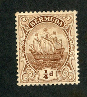 494 Bermuda 1912 Scott #40 Mint "Offers Welcome" - Bermudes