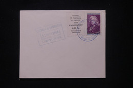 FRANCE - Timbre De Grève De Libourne Sur Enveloppe En 1968  - L 107464 - Documentos