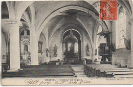 78 ORGEVAL  Intérieur De L'Eglise - Orgeval