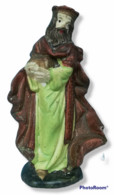 08477 Pastorello Presepe - Statuina In Ceramica - Re Magio - Crèches De Noël
