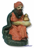 08910 Pastorello Presepe - Statuina In Ceramica - Re Magio - Kerstkribben