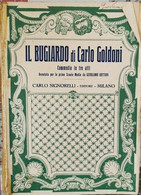 Il Bugiardo Di Carlo Goldoni  Di Goldoni,  1925,  Carlo Signorelli - ER - Arts, Architecture