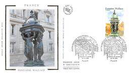 FRANCE.FDC.AM11898.14/12/2001.Cachet Paris.Patrimoine Culturel France-Maroc.France.Fontaine Wallace - 2000-2009