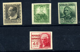 España Nº 681/83A, 737s. Año 1933/38 - 1931-50 Unused Stamps