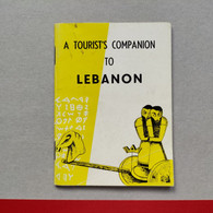 LEBANON / LIBAN, Vintage Tourism Brochure, Prospect, Guide, Tourisme, Tourismus, Turismo. - Dépliants Turistici