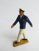 FIGURINE STARLUX MARIN SERIE LUXE 1964 5048  MARIN OFFICIER DEFILANT - Starlux