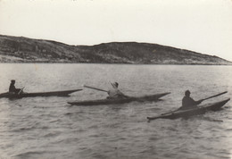 Baffin Island Nunavut Canada - Kayak Racing , Eskimo - Nunavut