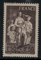 France // 1943 // Pour La Famille Du Prisonnier  Neuf** MNH No.585 Y&T (sans Charnière) - Nuovi