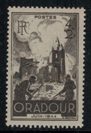 France // 1945 // Oradour-sur-Glane  Neuf** MNH No.742 Y&T (sans Charnière) - Neufs