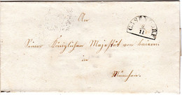 Bayern 1843, HKS CASENDORF Klar Auf Königs Brief N. München. - Bayern (Baviera)