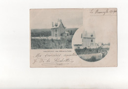 Porcheville En 1903..Une Villa Sur La Vallée.voir Scan - Porcheville