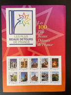 France ? Collector Les 100 Plus Beaux Détours De France MNH** - Collectors