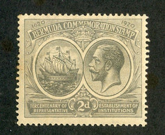 505 Bermuda 1920 Scott #57 Mint "Offers Welcome" - Bermudes