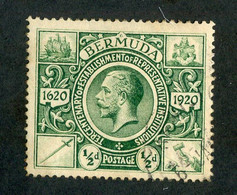 512 Bermuda 1921 Scott #72 Used "Offers Welcome" - Bermudes