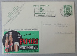 EP Belgique Publibel 260 " Export Vandenheuvel " - Bruxelles 1937 - Publibels