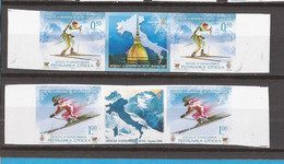 2006 360-61  TORINO OLYMPIADE SKI BIATHLON SEHR SELTEN   RRR IMPERFORATE BOSNIA HERZEGOWINA REPUBLIKA SRPSKA MNH - Winter 2006: Torino