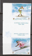 2006 360-61  TORINO OLYMPIADE SKI BIATHLON SEHR SELTEN   RRR IMPERFORATE BOSNIA HERZEGOWINA REPUBLIKA SRPSKA MNH - Winter 2006: Torino